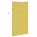 vidaXL Roleta Žltá 80 x 160 cm Bambus