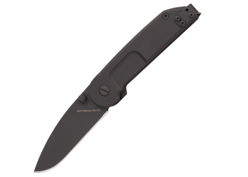 Extrema Ratio 04.1000.0143/BLK BF1 CD vreckový nôž 6,9cm, čierna, hliník