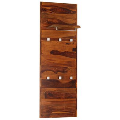 vidaXL Vešiak na kabáty zo akáciaového dreva 118x40 cm