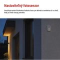 Senzor súmraku 1800W IP65 biela