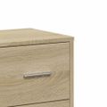 vidaXL Komody 2 ks dub sonoma 60x31x84 cm kompozitné drevo