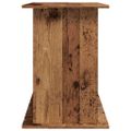 vidaXL Stojan na akvárium staré drevo 121x41x58 cm kompozitné drevo