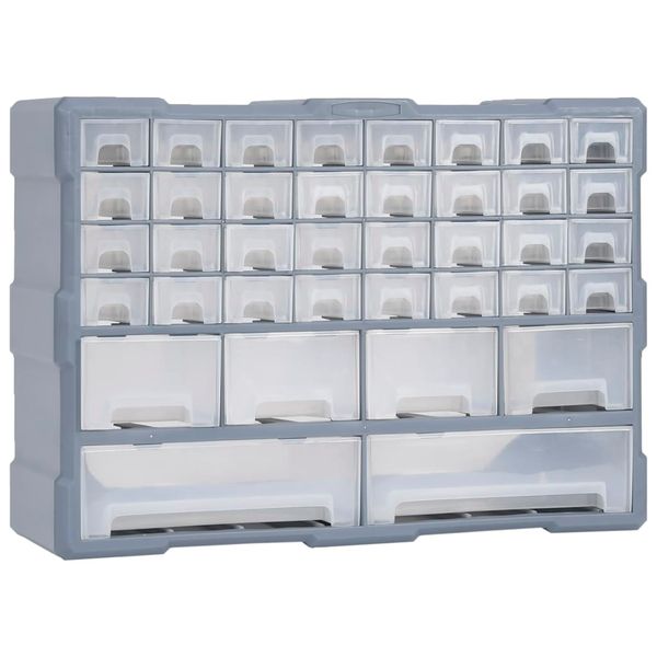 vidaXL Organizér so 38 zásuvkami 52x16x37,5 cm