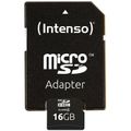 INTENSO Micro SDHC karta 16GB Class4