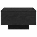 vidaXL Konferenčný stolík Čierny dub 55 x 55 x 31 cm