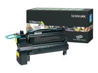 Žlutá - originální - kazeta s barvivem LCCP, LRP - pro Lexmark C792, X792