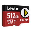 Pamäťová karta Lexar PLAY Pro microSD Express 7.1 512GB