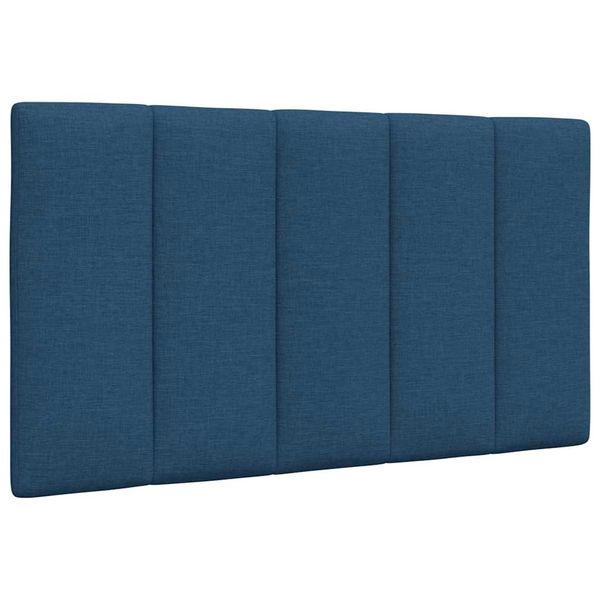 vidaXL Vankúš na čelo postele Hanko modrý 90 cm látka