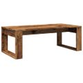 vidaXL Konferenčný stolík staré drevo 102x50x35 cm drevotrieska