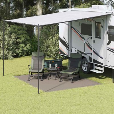 vidaXL Koberec do stanu Svetlosivá 300 x 250 cm Polyetylén