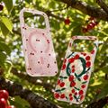 Cherry Mag case for iPhone 17 Pro 6,3" / 18 Pro 6,3" glitter