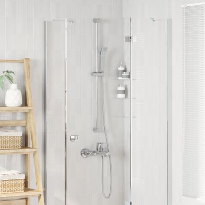 vidaXL Súprava sprchovej hlavice Chróm 150 cm Nehrdzavejúca oceľ