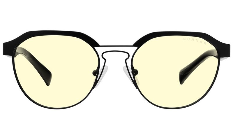 GUNNAR kancelárske/herné okuliare CAMPBELL ONYX jantárové sklá BLF 65 GUNNAR focus