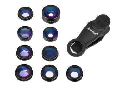 Sada objektívov pre smartphony Levenhuk Lens S10