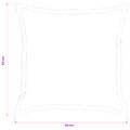 vidaXL Poťah na podložku 6 ks HOUTEN Námornícka modrá 55 x 55 cm