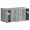 vidaXL TV nástenná skriňa 60 x 31 x 29,5 cm Sivý Sonoma