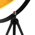 vidaXL Stojanová lampa čierna a zlatá 41 cm E27