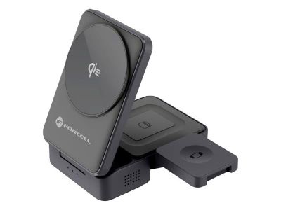 Nabíjacia stanica MagSafe FORCELL F-Energy 3v1 Flex Pro Qi2