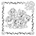 Pexeso v zošite Paw Patrol/Labková Patrola 2