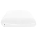 vidaXL Spací vankúš 74 x 39 x 13 cm Stredný Pamäťová pena Biela