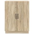 vidaXL Servírovacia skriňa Dub sonoma 66 x 34,5 x 87 cm