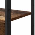 vidaXL Regál na knihy 80 x 30 x 155,5 cm Kompozitné drevo Staré drevo