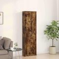 vidaXL Šatná skriňa Dymová dub 55 x 25 x 189 cm Kompozitné drevo