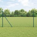 vidaXL Hexagonálny plotový základ 10 x 1,4 m PVC potiahnutá oceľ