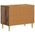 vidaXL Nočný stolík Staré drevo 62 x 34,5 x 48 cm Kompozitné drevo