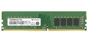 Transcend pamäť 16GB DDR4 2666 U-DIMM 2Rx8 1Gx8 CL19 1,2V