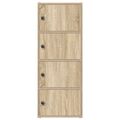 vidaXL Knižnica dub sonoma 40x24x102 cm kompozitné drevo