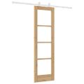 vidaXL Posuvné dvere ORKDAL 61 x 198,5 cm Prírodná