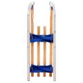vidaXL Skladacie sane, drevené 110 cm