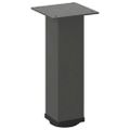 vidaXL Nohy ku konferenčnému stolíku 4 ks antracitové 30-32 cm oceľové