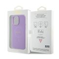 Puzdro Guess na iPhone 15 Pro Max 6,7" GUHMP15XPSAHMCU fialové tvrdé Saffiano MagSafe