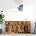 vidaXL Komody 2 ks Staré drevo 70 x 35,5 x 67,5 cm Kompozitné drevo