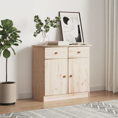vidaXL Komoda ALTA 77x35x73 cm borovicový masív