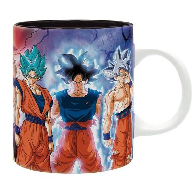 Hrnček Dragon Ball - Goku transformations