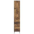 vidaXL Sada skríň 2 ks 34,5 x 34,5 x 90 cm Kompozitné drevo