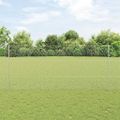 vidaXL Hexagonálny plot s stĺpom 10 x 1,4 m Pozinkovaná oceľ Sieťovina