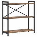vidaXL Regál na knihy 80 x 30 x 85 cm Kompozitné drevo Staré drevo