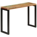 vidaXL Konzolový stolík 110x35x75 cm recyklované drevo
