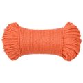 vidaXL Pracovné lano oranžové 8 mm 50 m polypropylén
