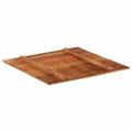 vidaXL Štvorcová stolová doska 80x80 cm, 15-16 mm, recyklovaný masív