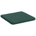 vidaXL Vankúše na sedenie 4 ks Zamat Tmavozelená 40 x 40 x 3 cm