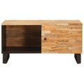 vidaXL Konferenčný stolík Hnedá 80 x 50 x 40 cm Masívne mango drevo