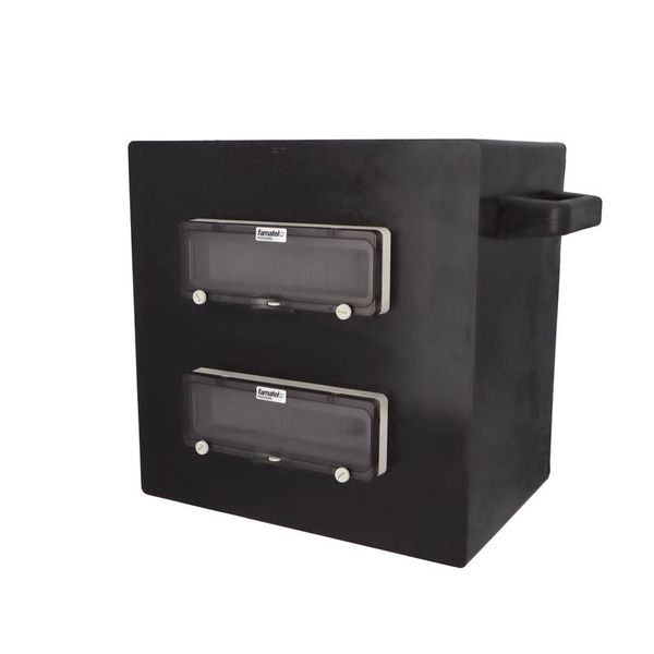 Skriňa RubberBOX 4124, 24mod., 400x400x275mm