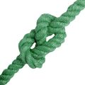 vidaXL Jutové lano 12 mm Zelená 100% Tossa juta