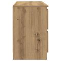vidaXL TV skrinka Artisan Dub 100x35x54 cm Drevo