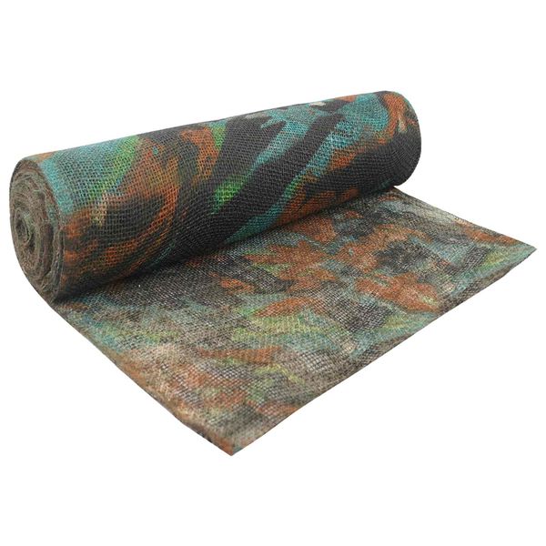 vidaXL Jutový rol Maskáčová 50 x 2500 cm